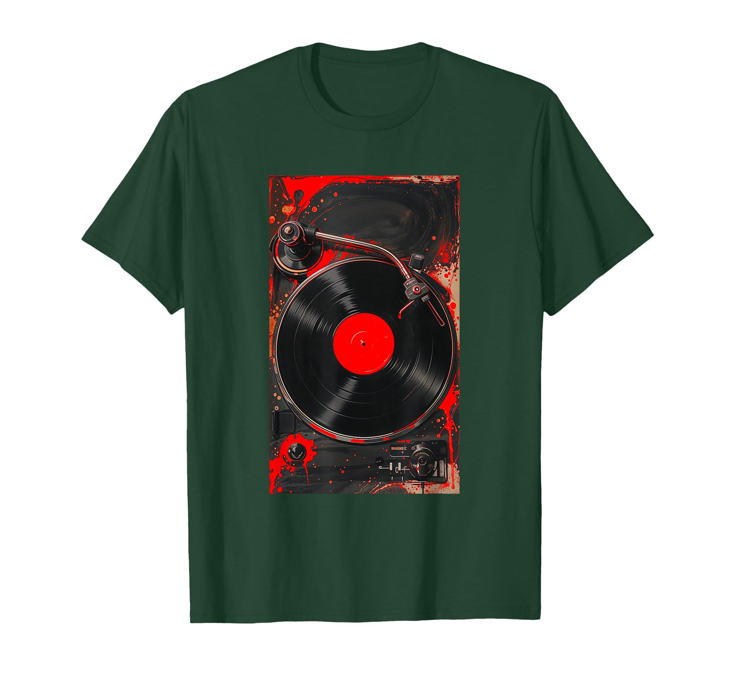 Red For The Record Red Graphic T-Shirt