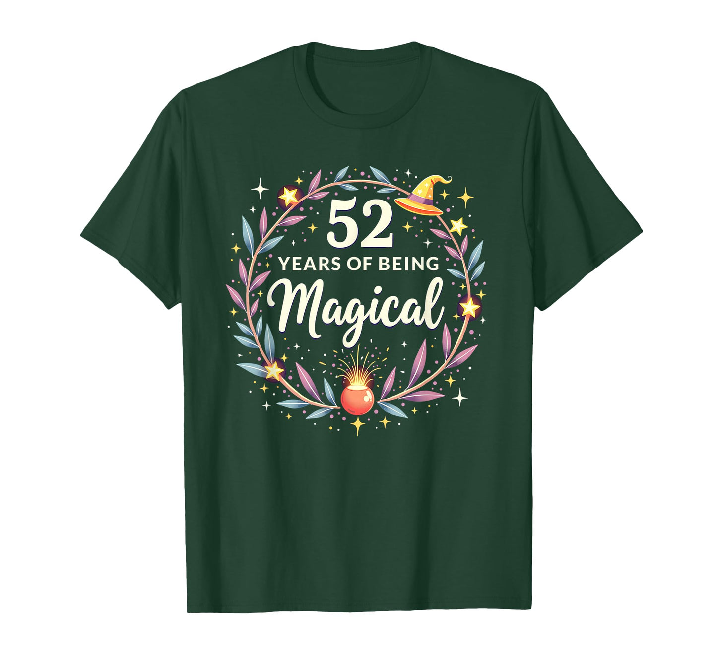 52 Years Magical Birthday Gift - Enchanted Anniversary T-Shirt