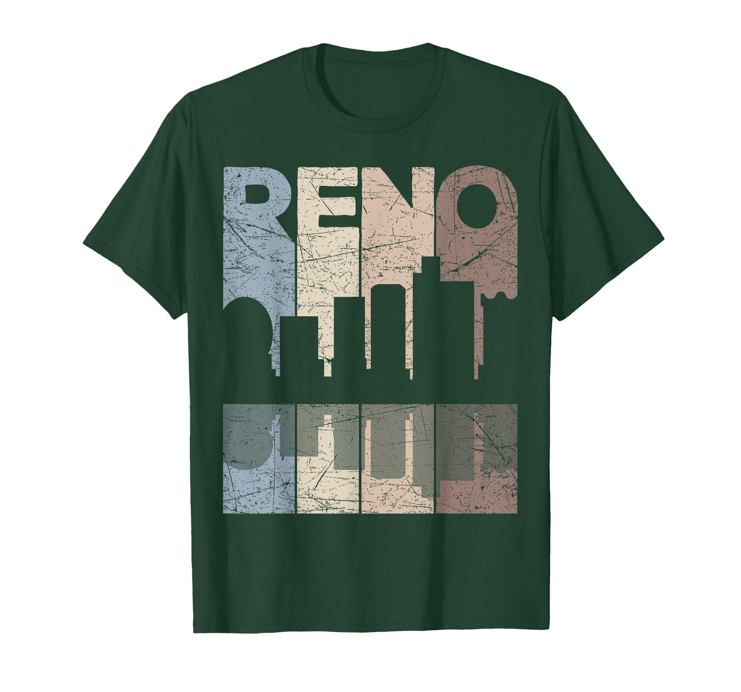 Reno Vintage Reno Nevada Retro Reno Skyline T-Shirt