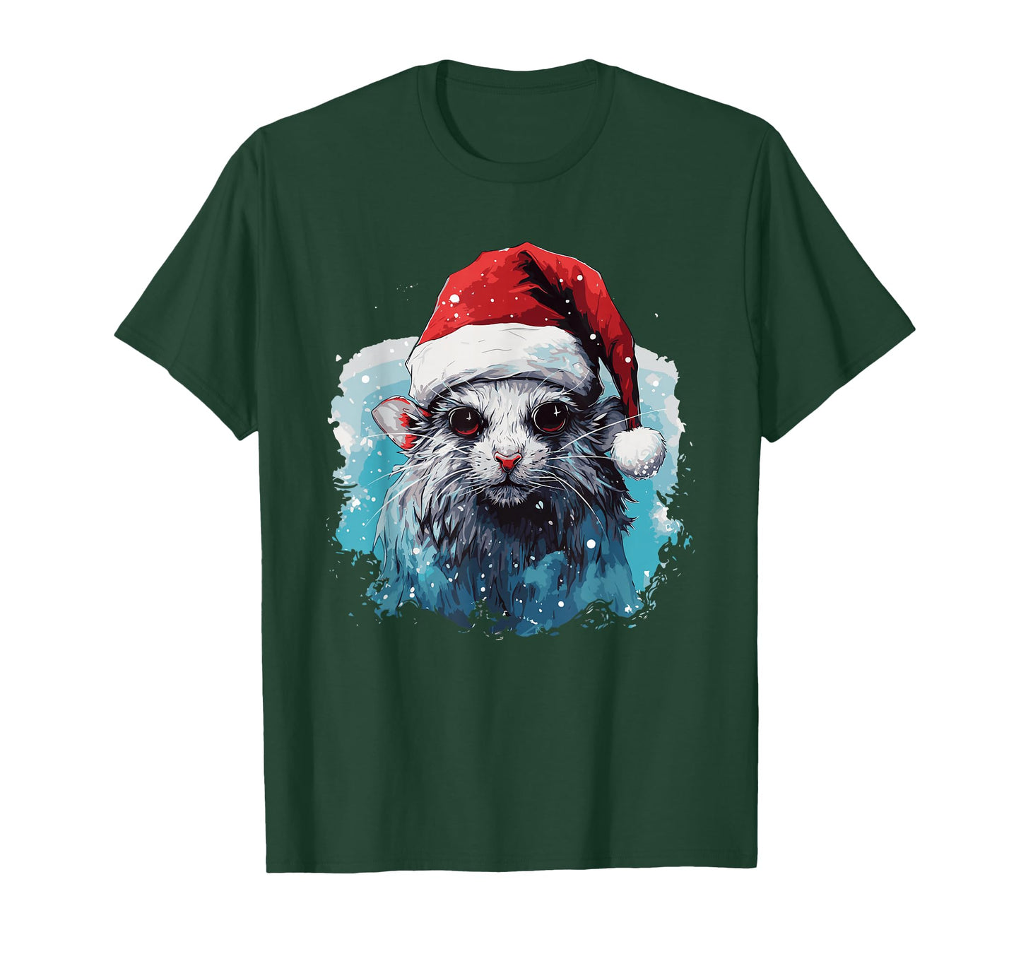 Funny Christmas Rat T-Shirt