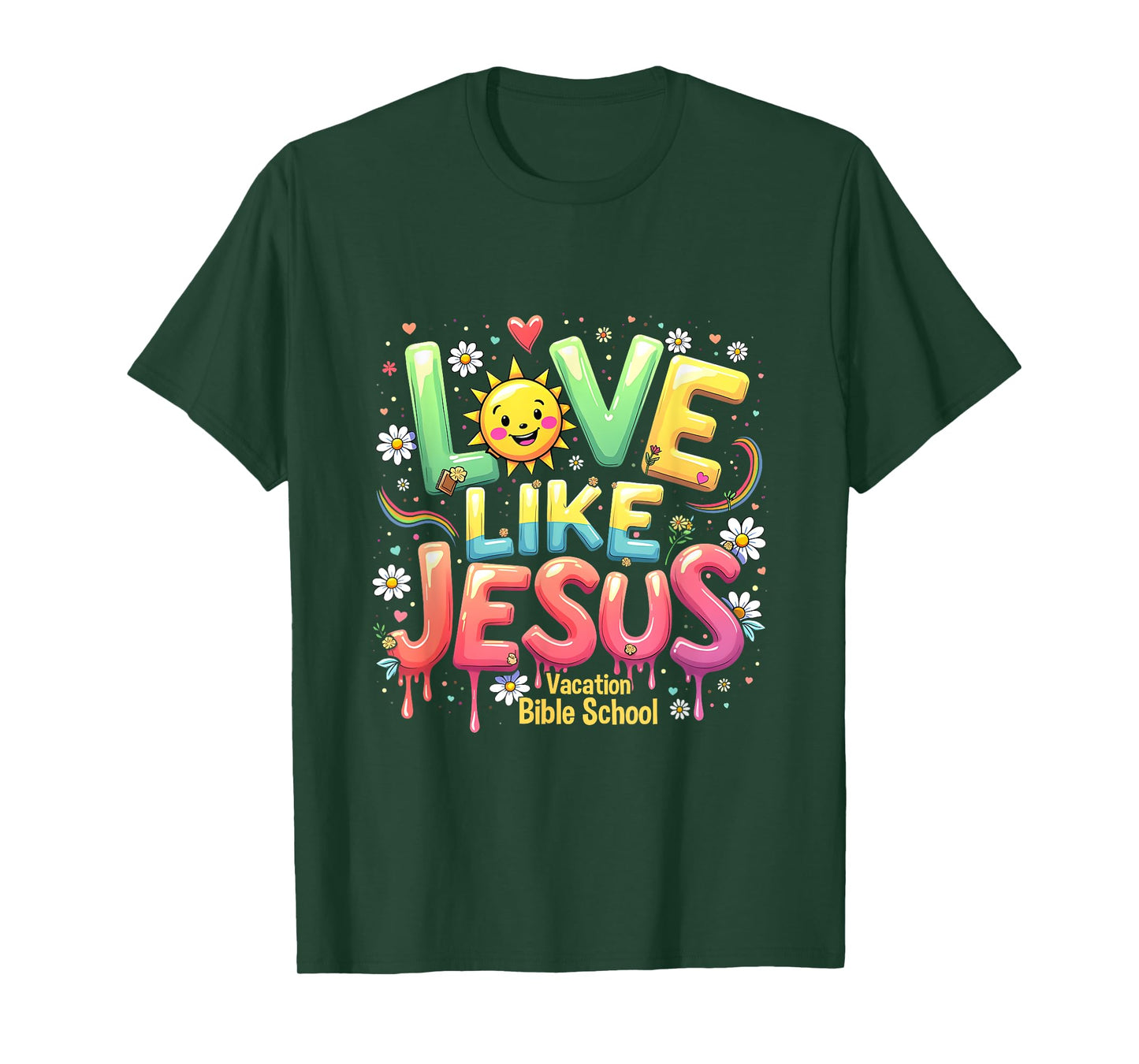 VBS 2025 Christian Love Like Jesus Vacation Bible School T-Shirt