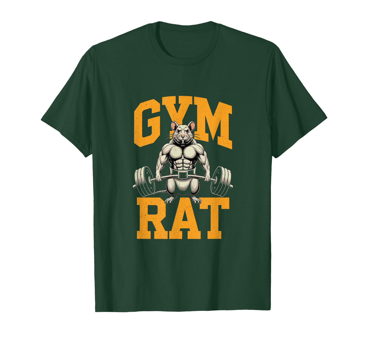 Gym Rat Meaning Gym Rat Costume Weight Lifting Gym Rat T-Shirt