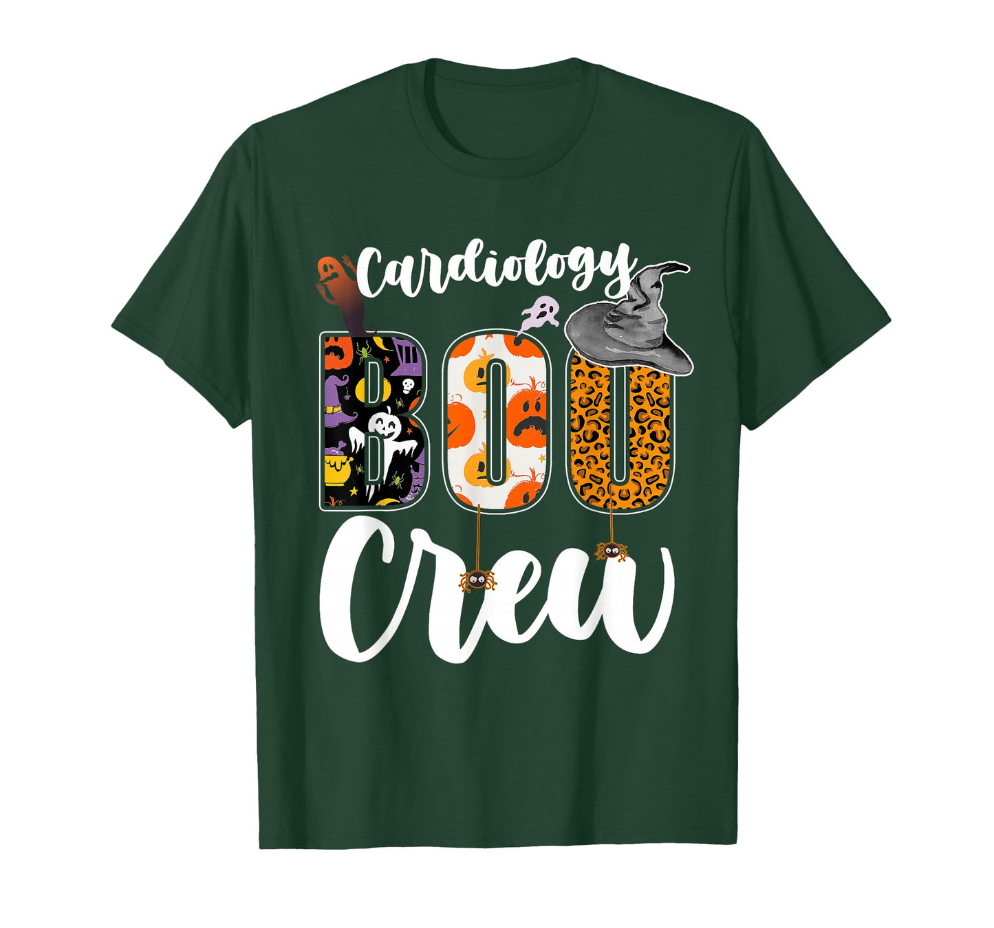 Cardiology Boo Crew Halloween Match Cardiologist T-Shirt