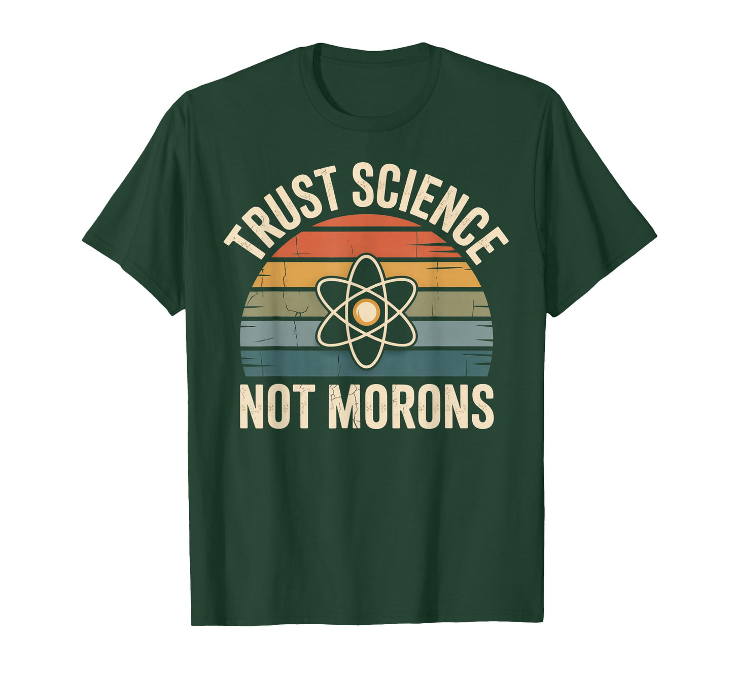 Vintage Trust Science Not Morons T-Shirt