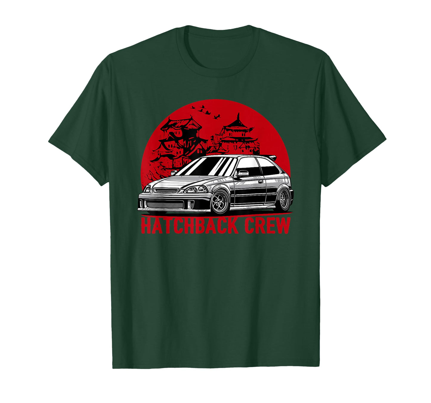Civic EK Hatchback Type R Japanese Car T-Shirt