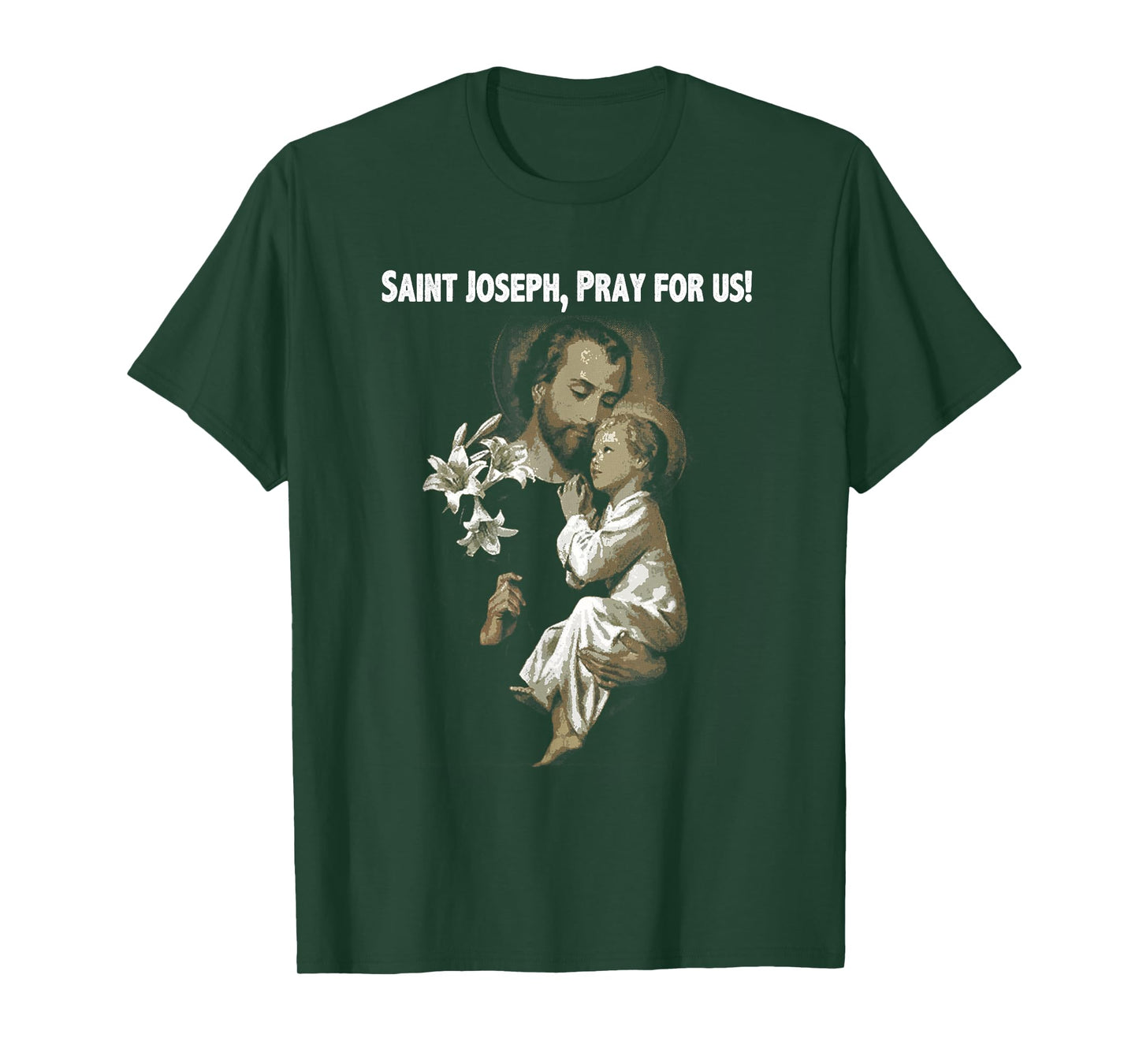 Vintage St Joseph shirt Father of Jesus Saint t-shirt T-Shirt