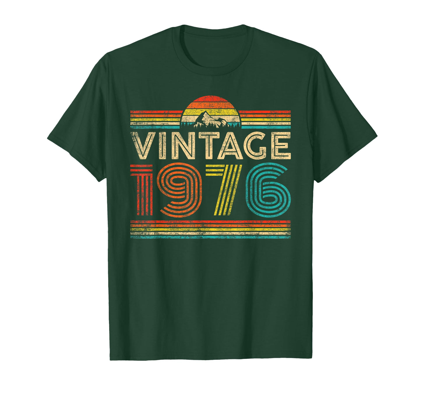 Vintage 1976 Classic Year 1976 Birthday Men Women Vintage T-Shirt
