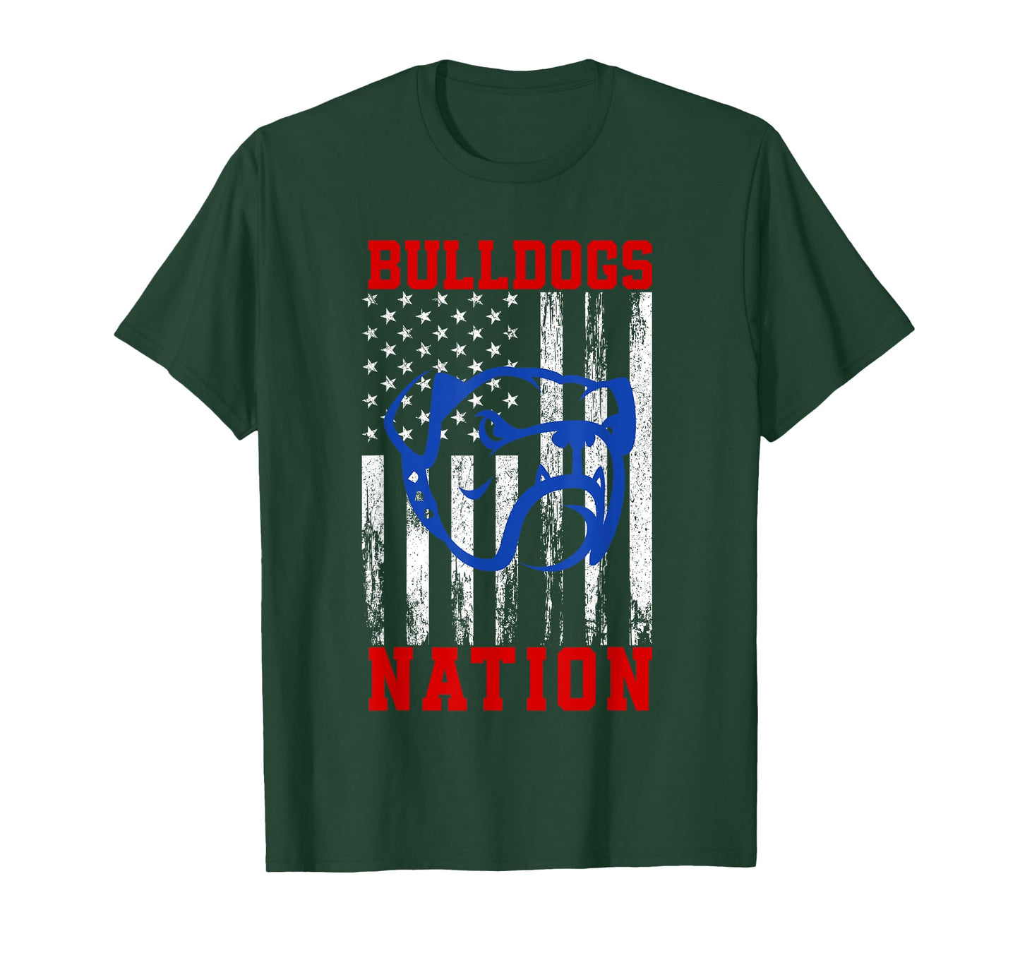 Folsom Bulldogs Logo Nation HS T-Shirt