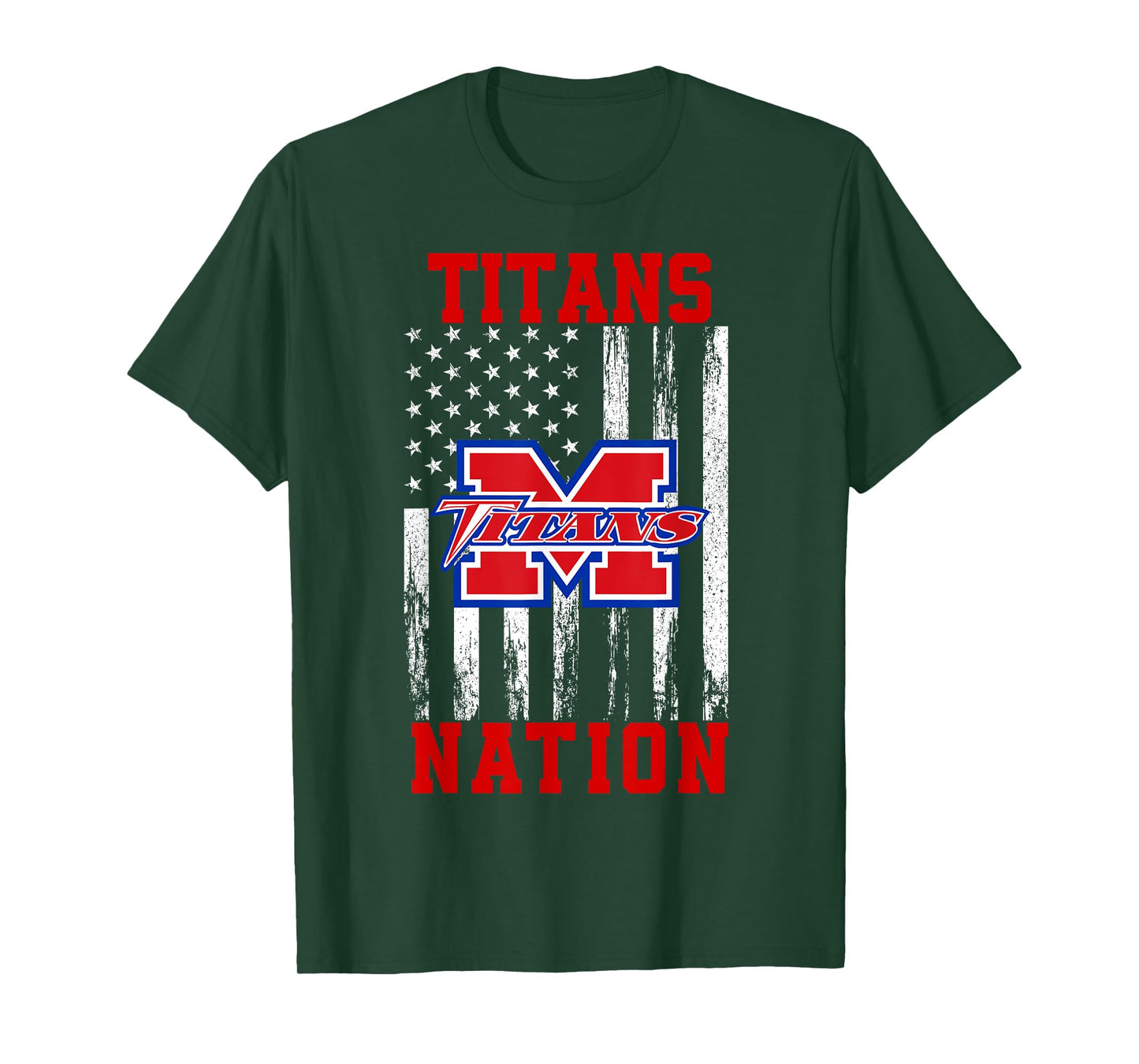 Mercer County Titans Logo Nation HS T-Shirt