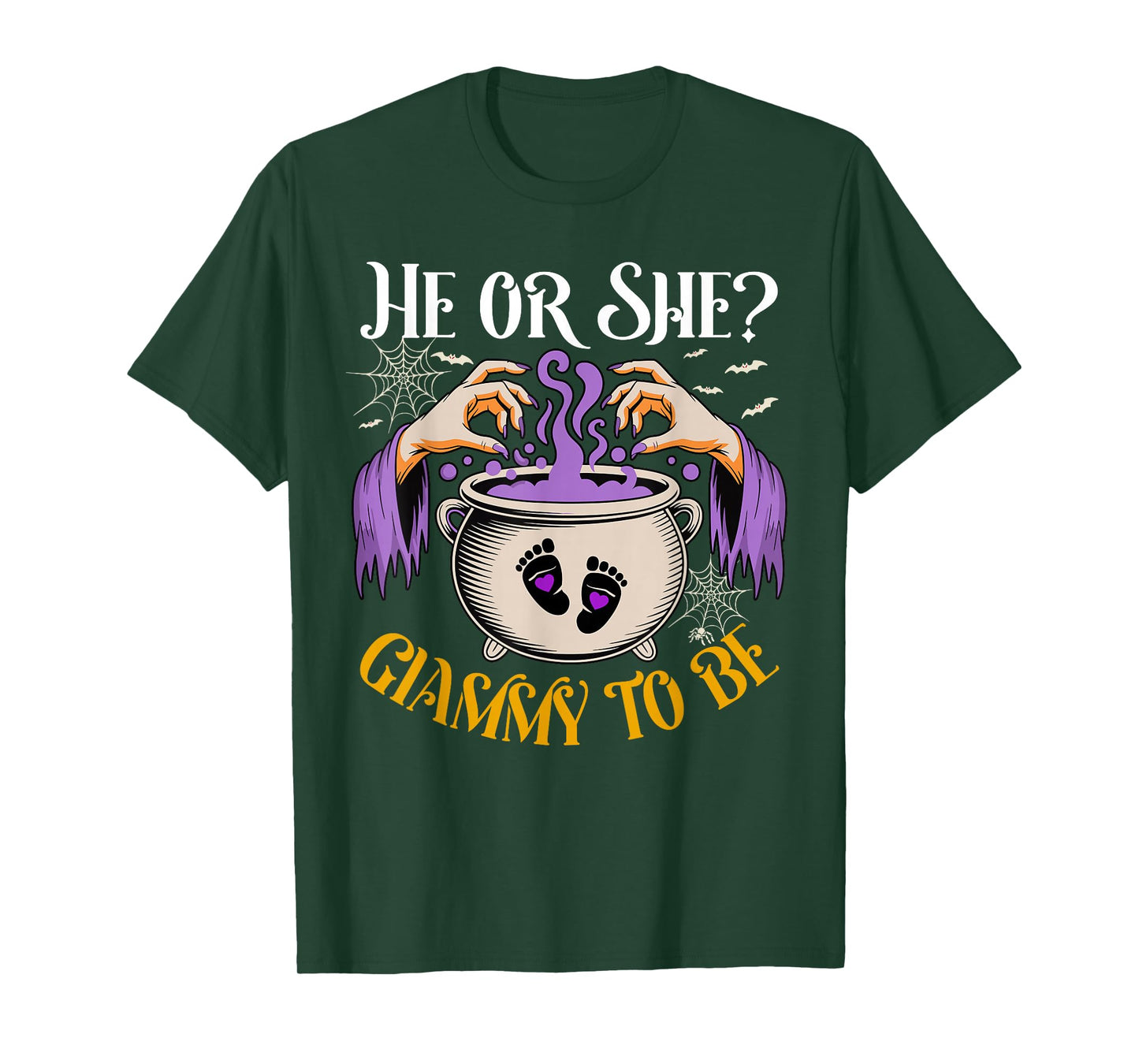He Or She Glammy to Be Baby Reveal Halloween Costume T-Shirt