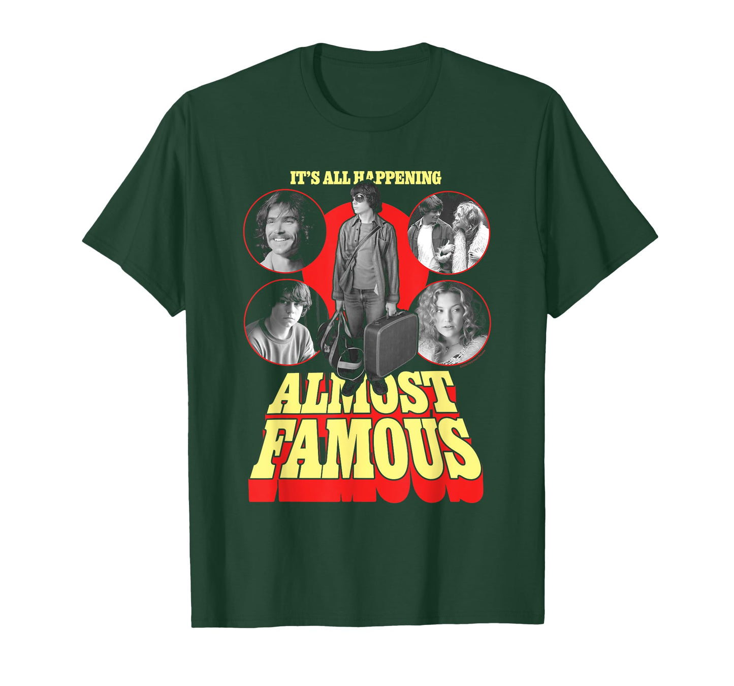 Almost Famous Retro 70's Inspired Movie Poster T-Shirt