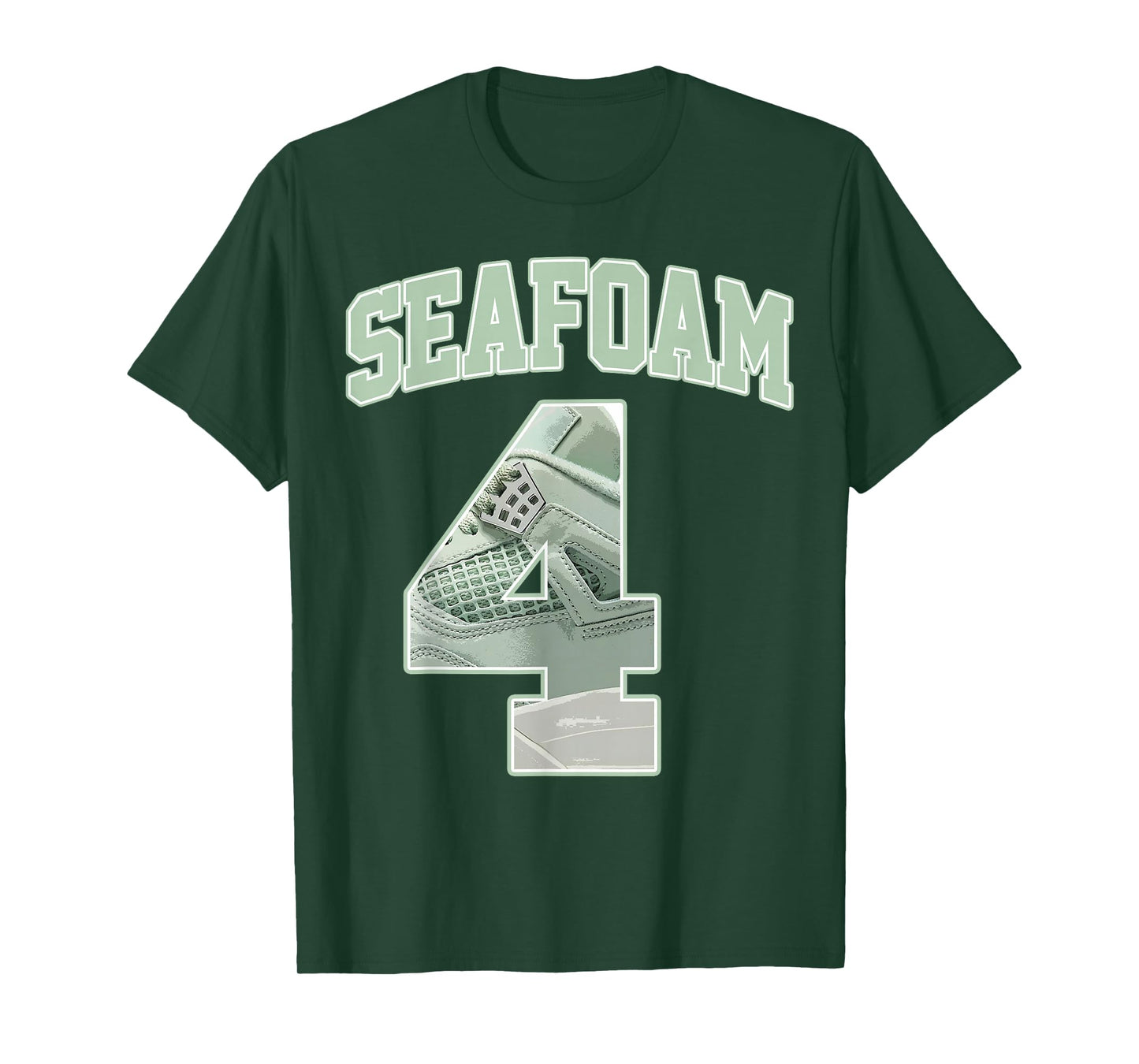 Number 4 Seafoam Abundance 4s Matching Tee For Men Women T-Shirt