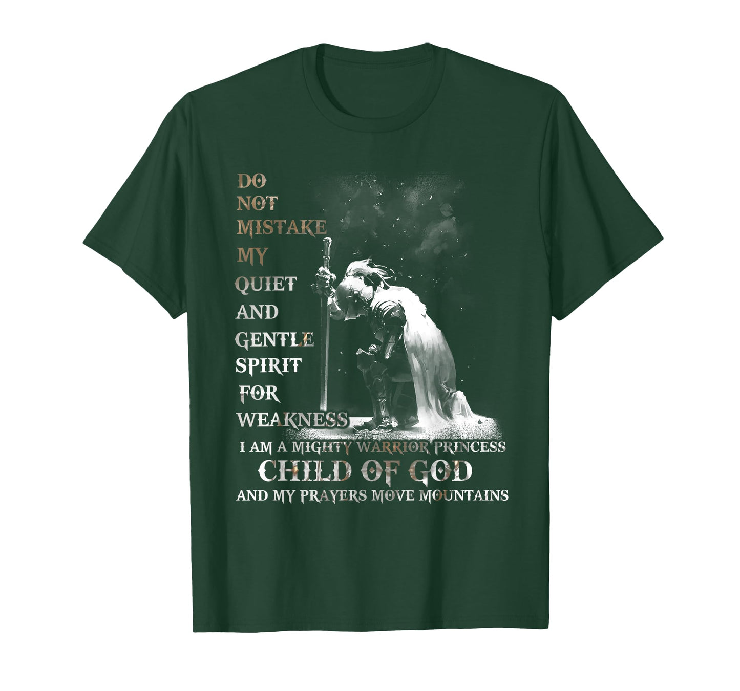 Knight Templar I Am A Child Of God A Warrior Of Christ Shirt T-Shirt