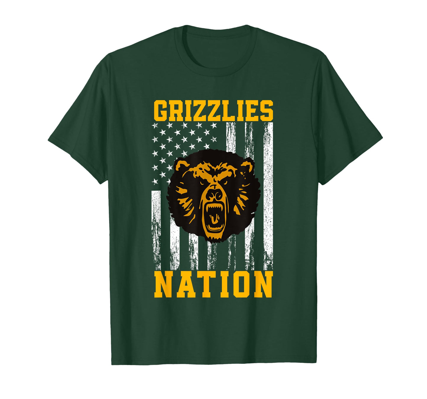 Rocky Mountain Grizzlies Logo Nation HS T-Shirt