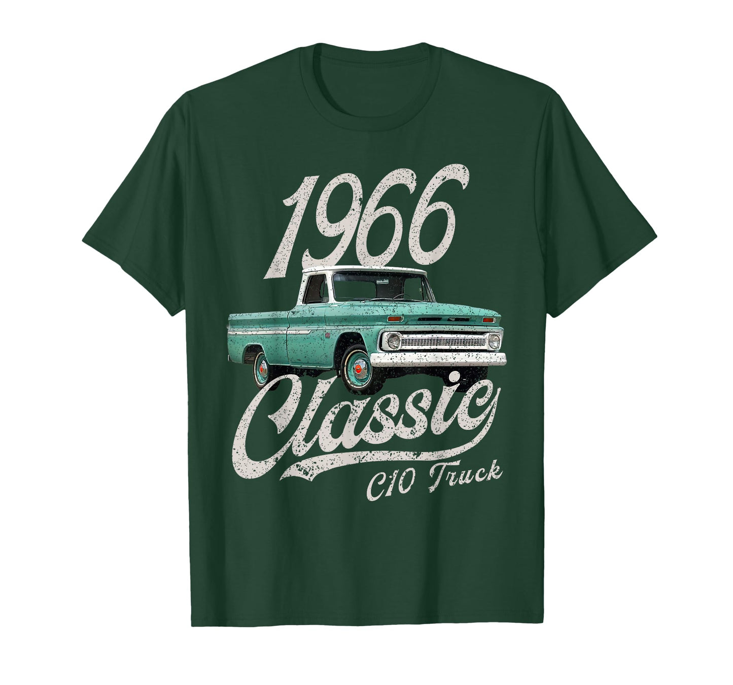 CLICK FOR MORE C10 CARS 1966 c10 truck T-Shirt, Small, Black