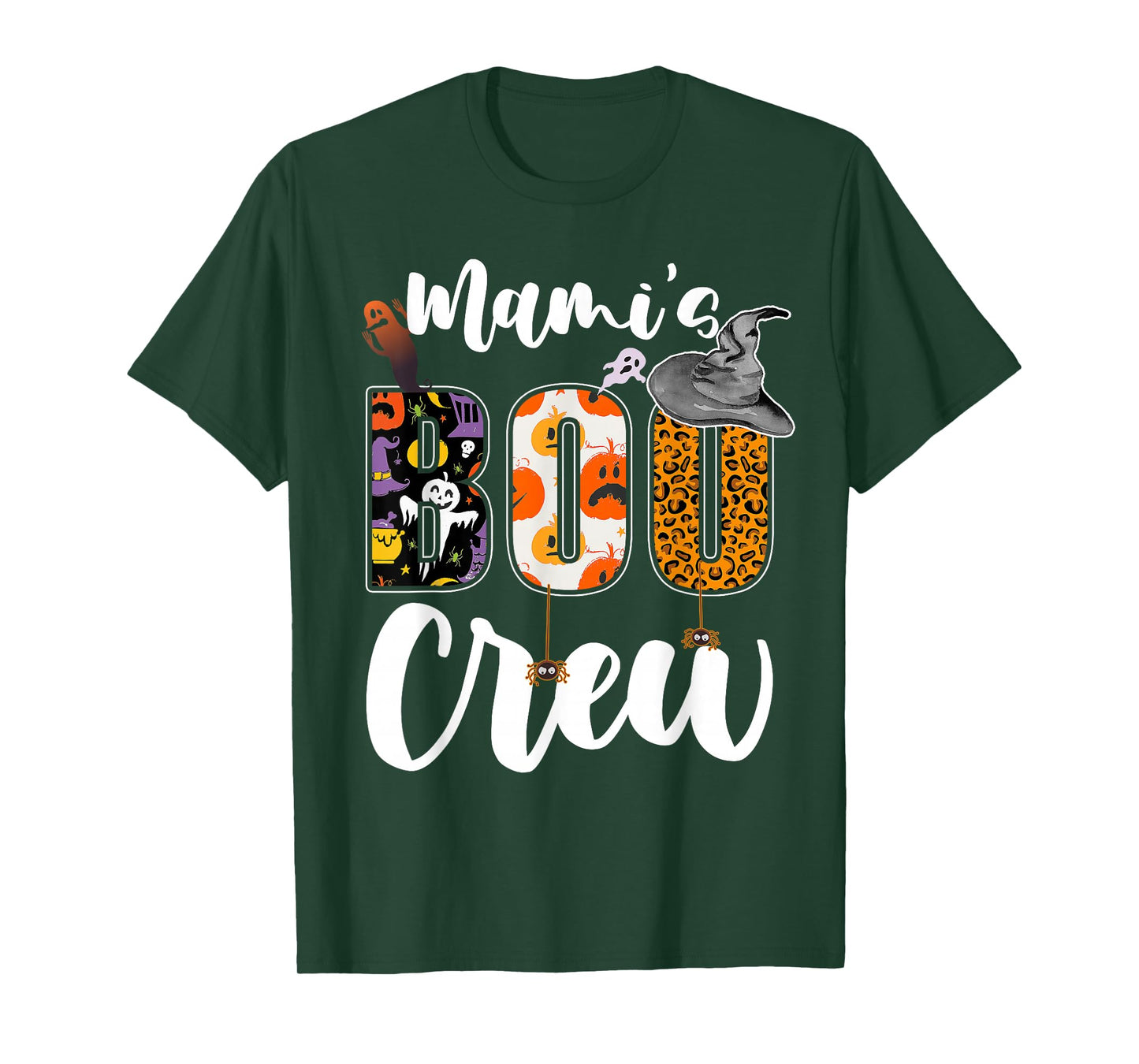 Mami's Boo Crew Halloween Aunt Nephew Niece Matching T-Shirt
