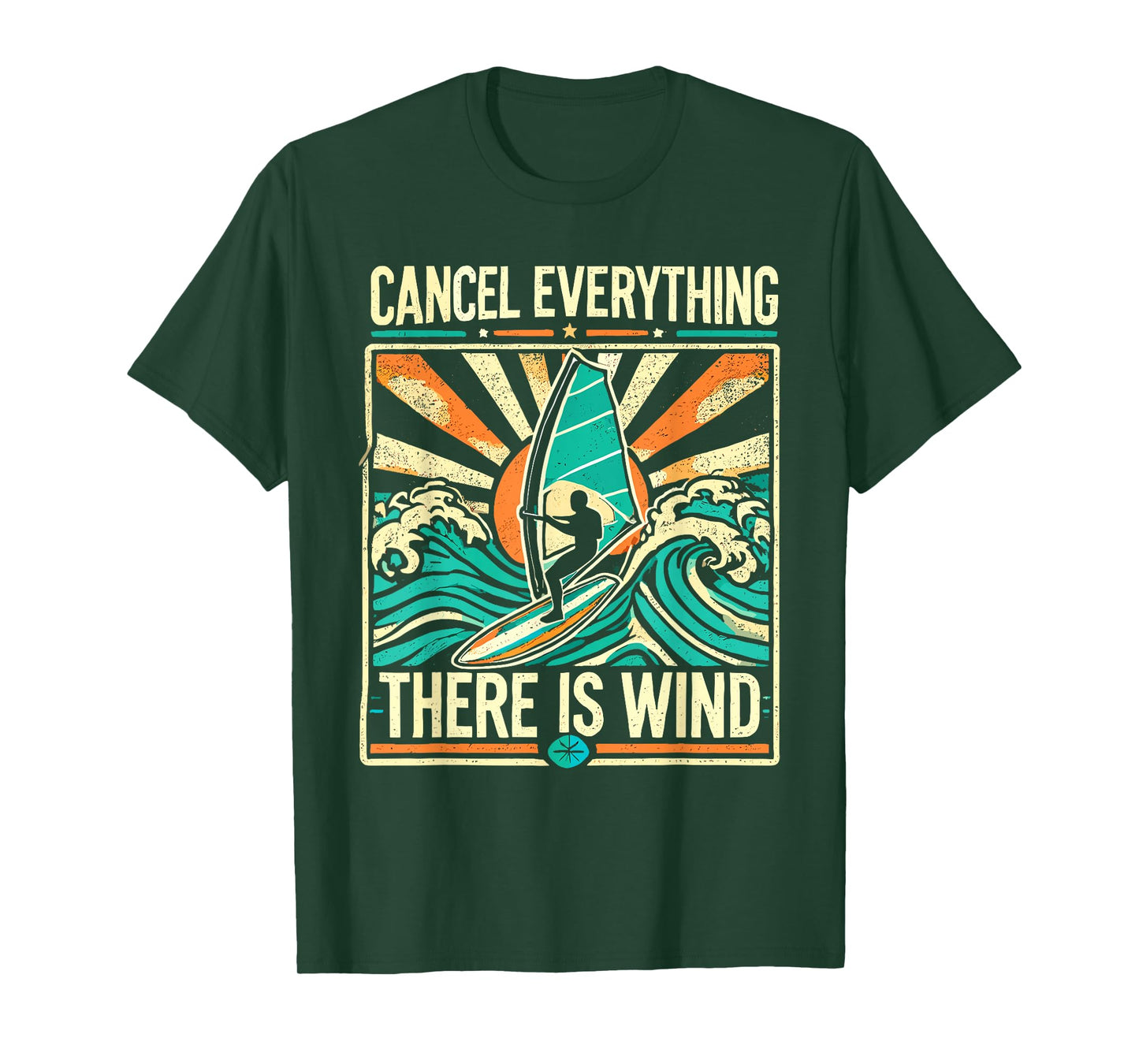 Retro Windsurfing Sayings for Windsurfer Surfers T-Shirt