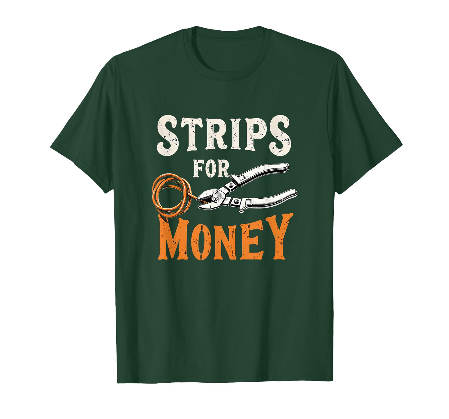 Electrician's Funny Strips For Money 0CEI2N T-Shirt