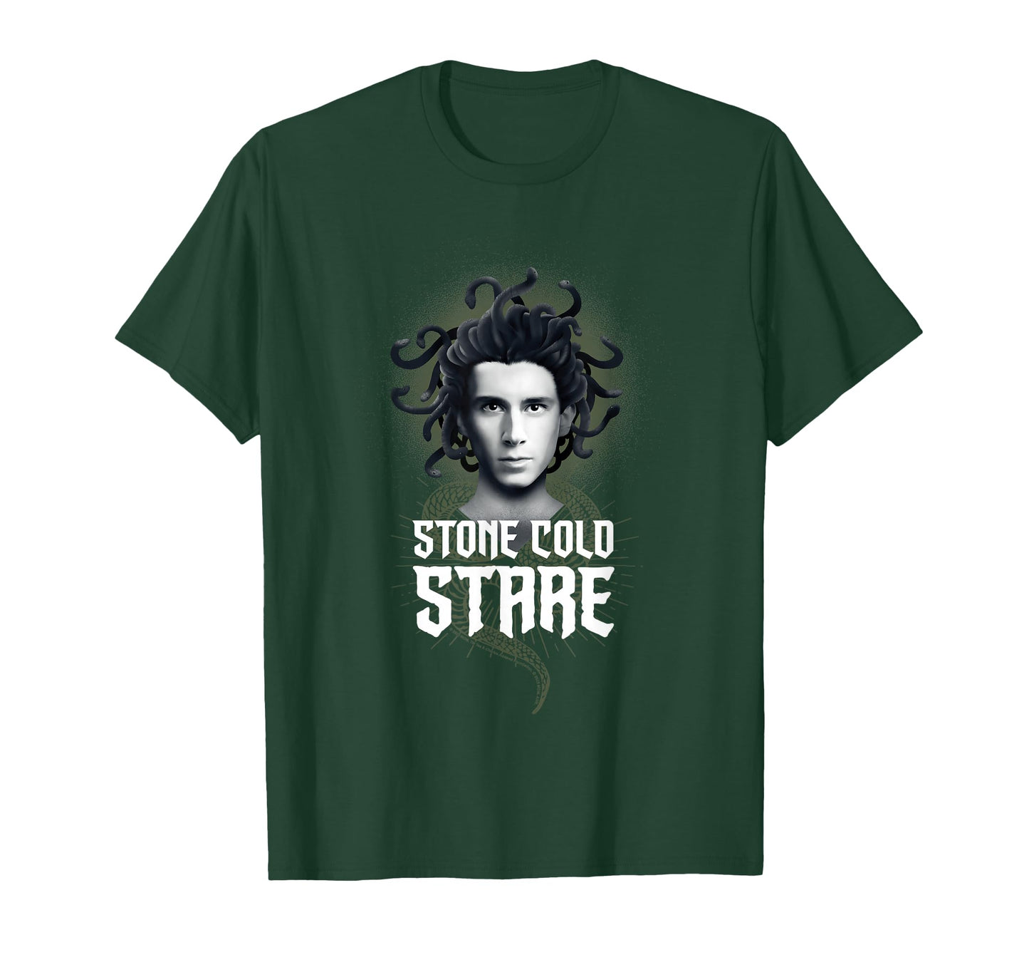 Wednesday Season 2 Stone Cold Stare Ajax Face Portrait T-Shirt