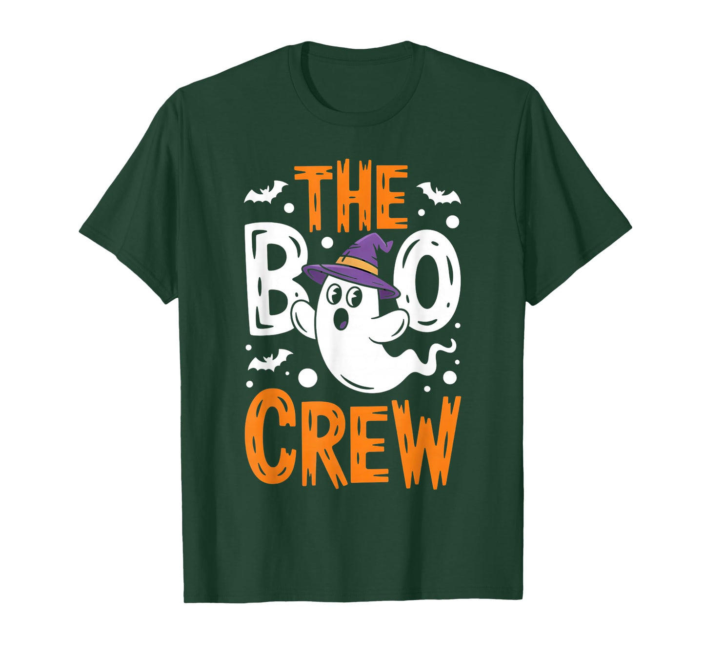 Halloween Ghost The Boo Crew Costume Matching Women Gifts T-Shirt