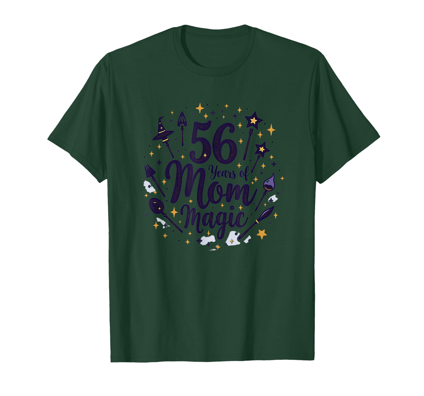 56 Years Mom Magic Birthday Gift Celebration T-Shirt