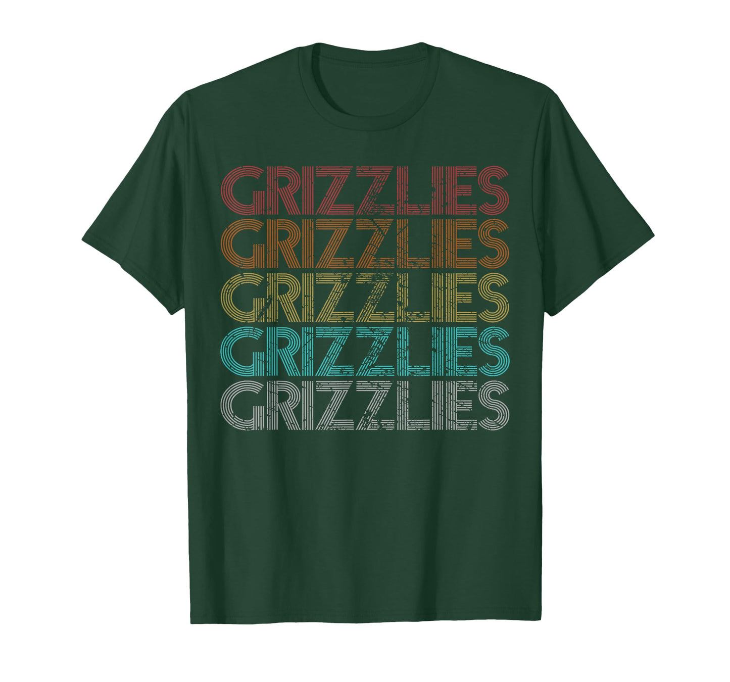 Retro Vintage Grizzlies T-Shirt