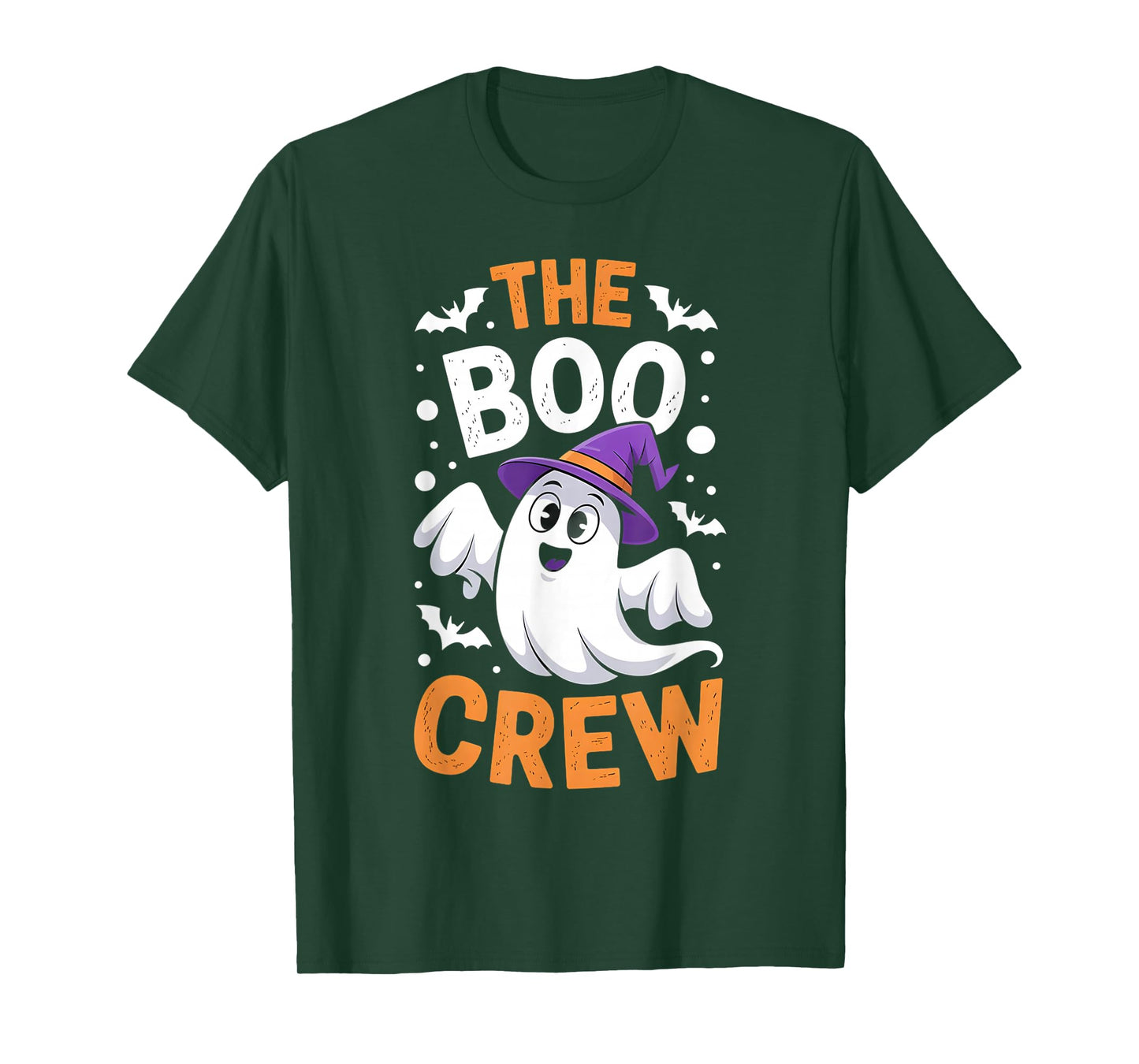 Halloween Ghost The Boo Crew Costume Matching Women Gifts T-Shirt