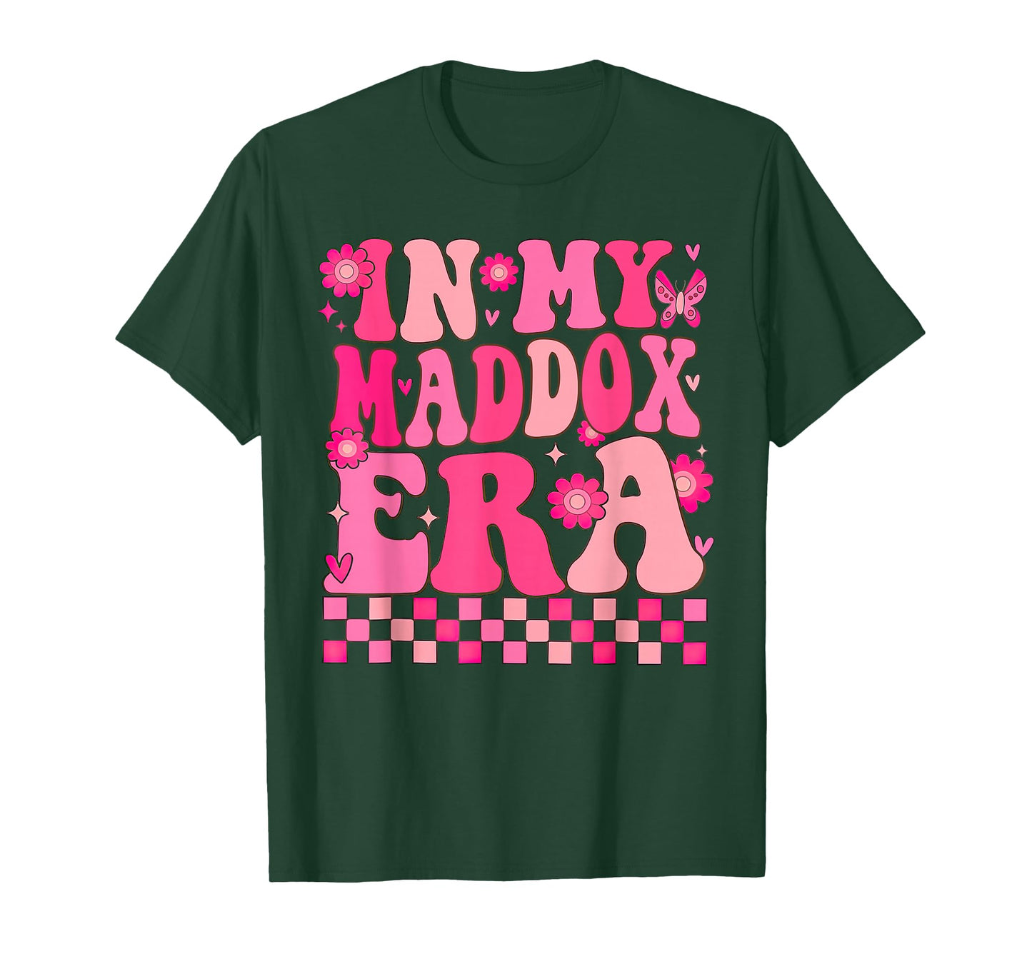 In My Maddox Era Name Personalized Maddox Groovy Vintage T-Shirt