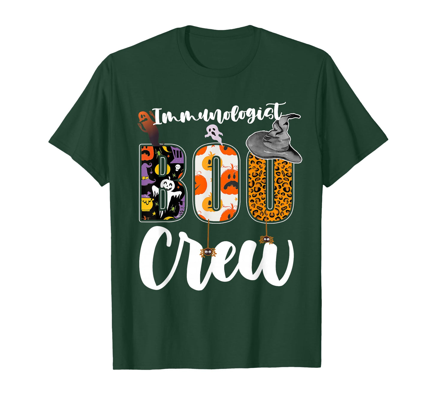 Immunologist Boo Crew Halloween Match Allergist T-Shirt