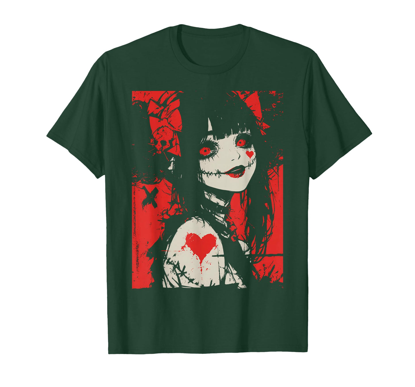Horror Anime Manga | Japan Japanese Creepy Kawaii Goth T-Shirt