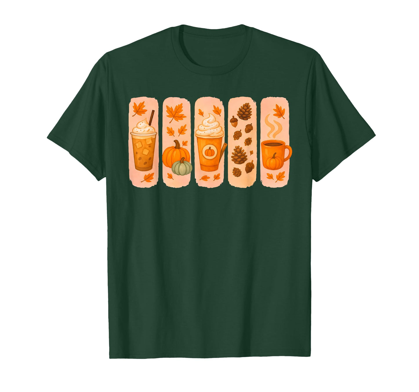 Coffee Pumpkin Latte Spice Coffee Love Fall Season Halloween T-Shirt