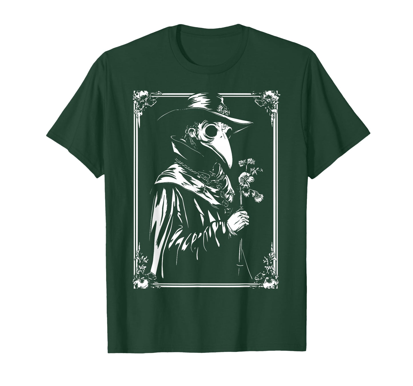 Plague Doctor Occult Gothic Steampunk Goth T-Shirt