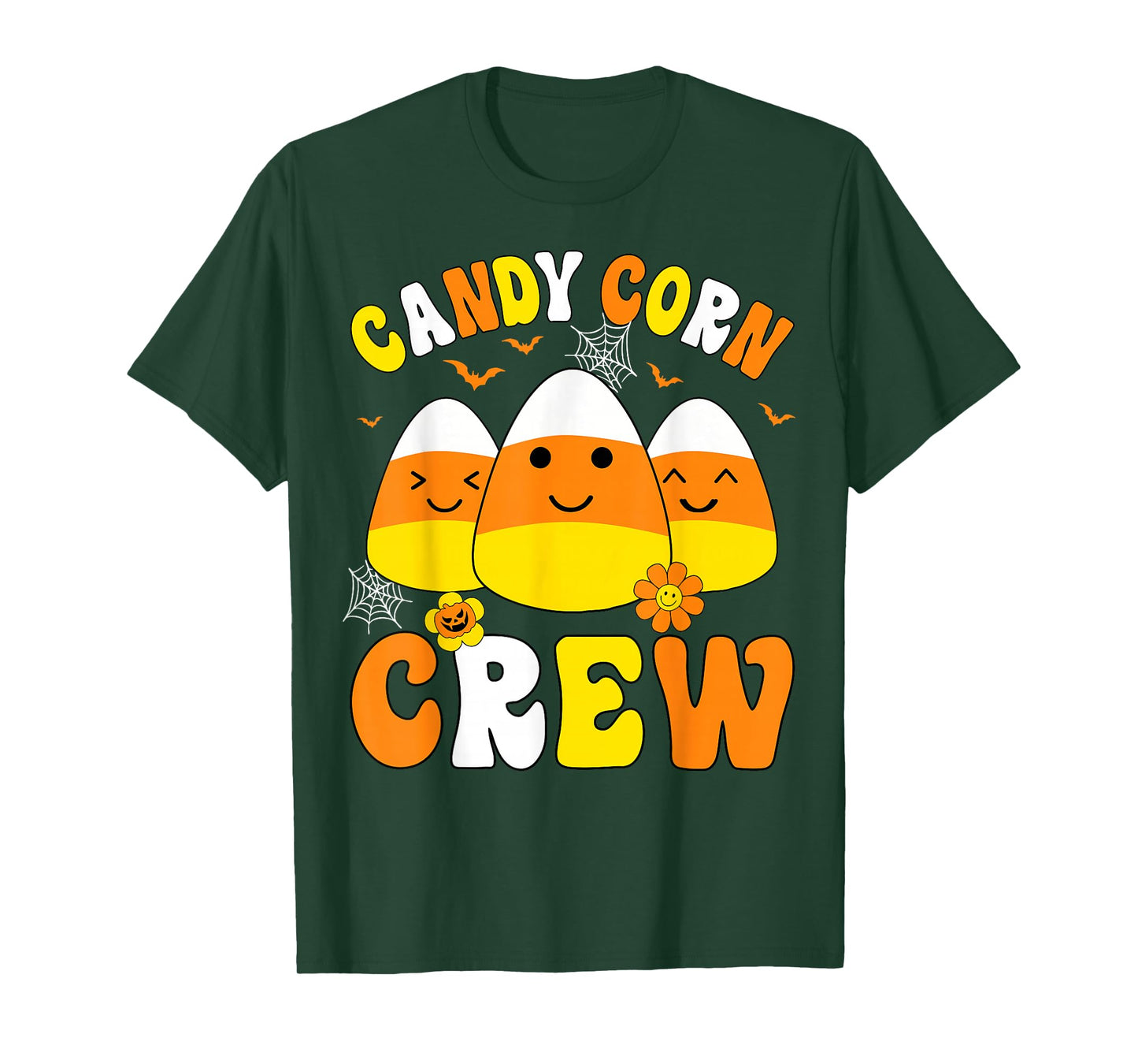 Candy Corn Crew Halloween Costume Family Friends Matching T-Shirt