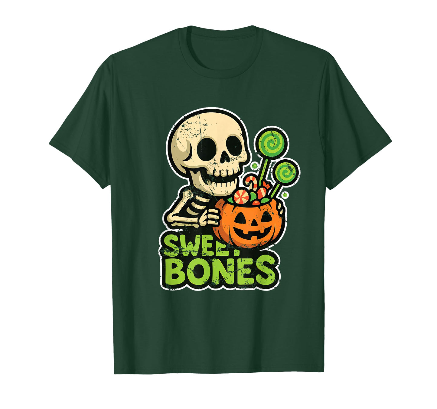 Sweet Bones Candy Pumpkin T-Shirt