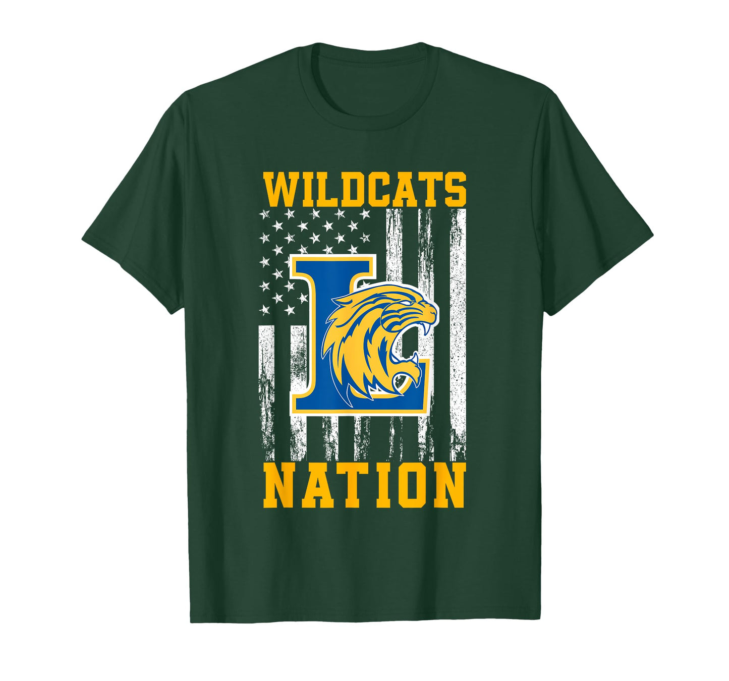 Lexington Wildcats Logo Nation HS T-Shirt