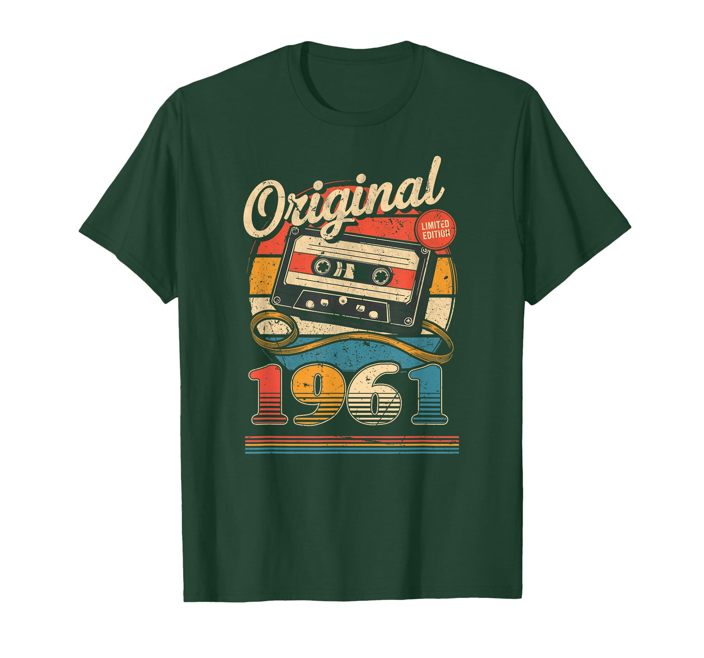 64th Birthday Retro Vintage 1961 Men Women T-Shirt