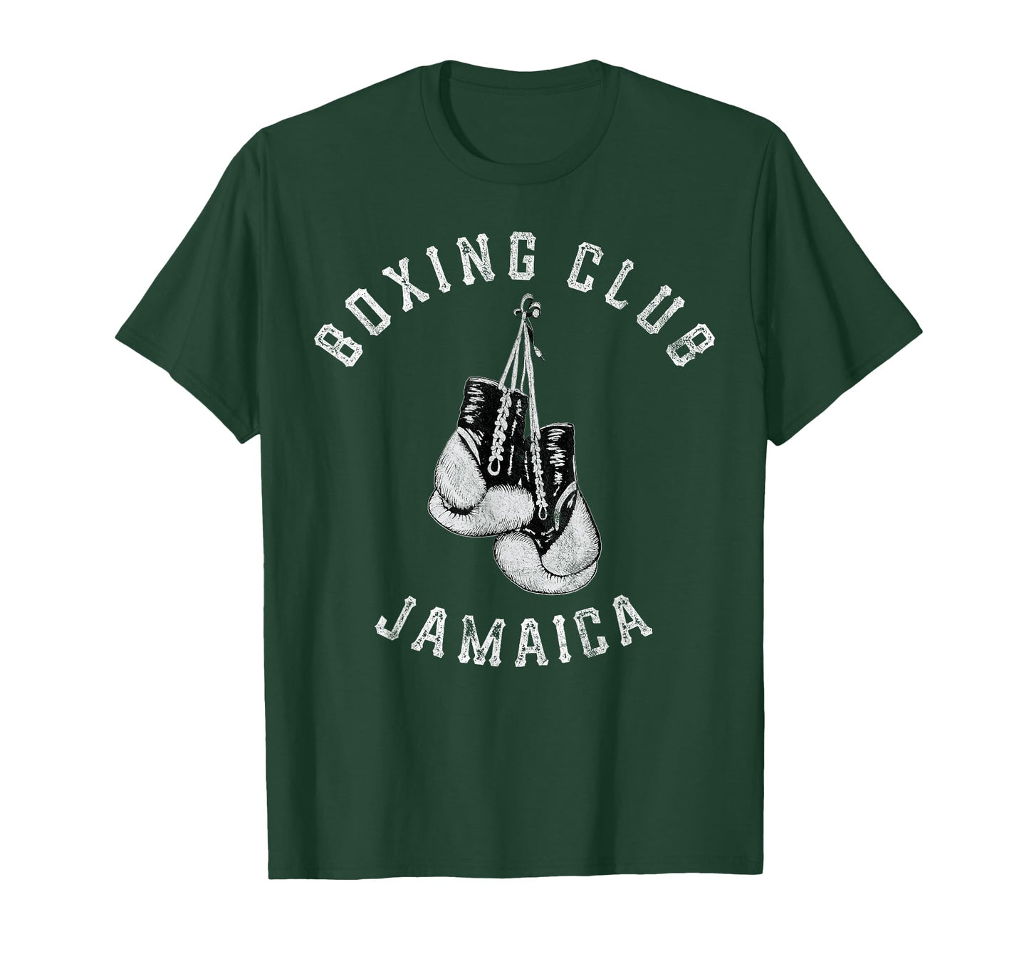 Boxing Club Jamaica Gloves Fighter T-Shirt T-Shirt