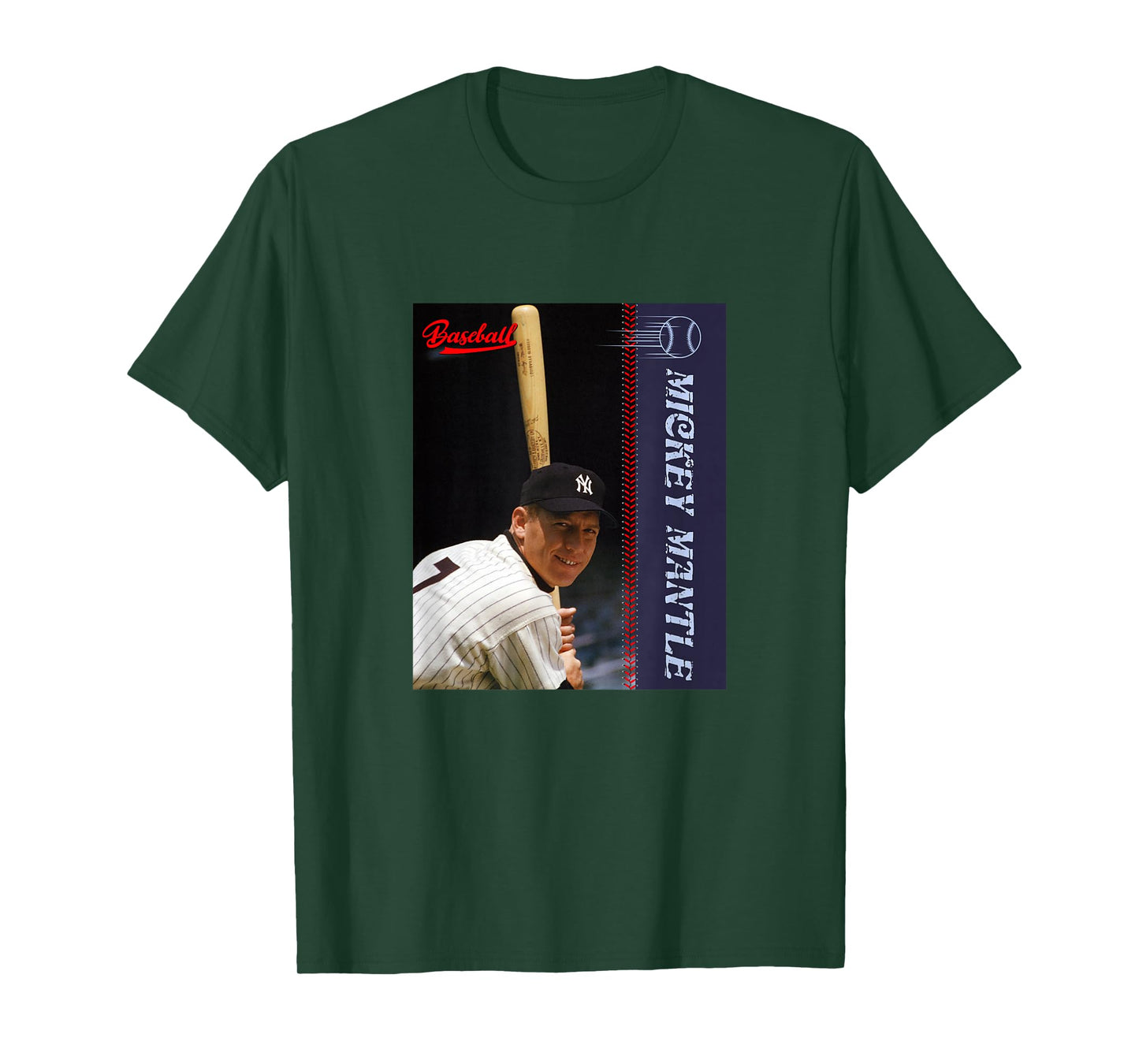 Mickey Mantle_Baseball_002 T-Shirt
