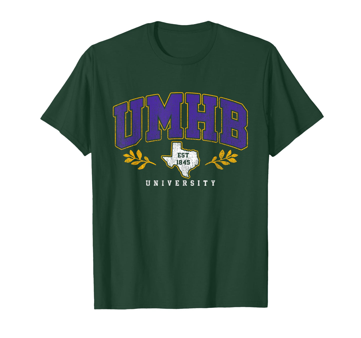 UMHB Institute of Technology Arch Retro for Men Women T-Shirt