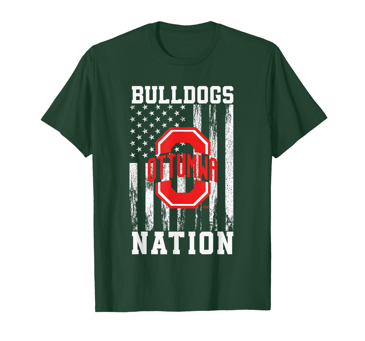 Ottumwa Bulldogs Logo Nation HS T-Shirt