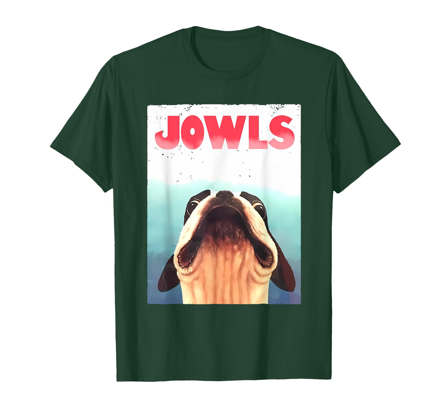 Funny Boston Terriers Jowls Dog Mom, Dog Dad T-Shirt