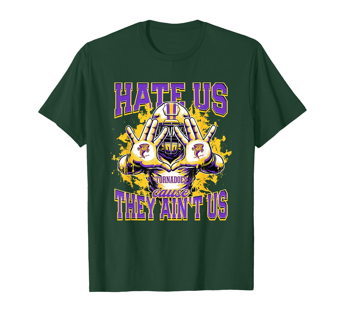 Taylorville Tornadoes Logo Hate Us Cause They Ain't HS T-Shirt