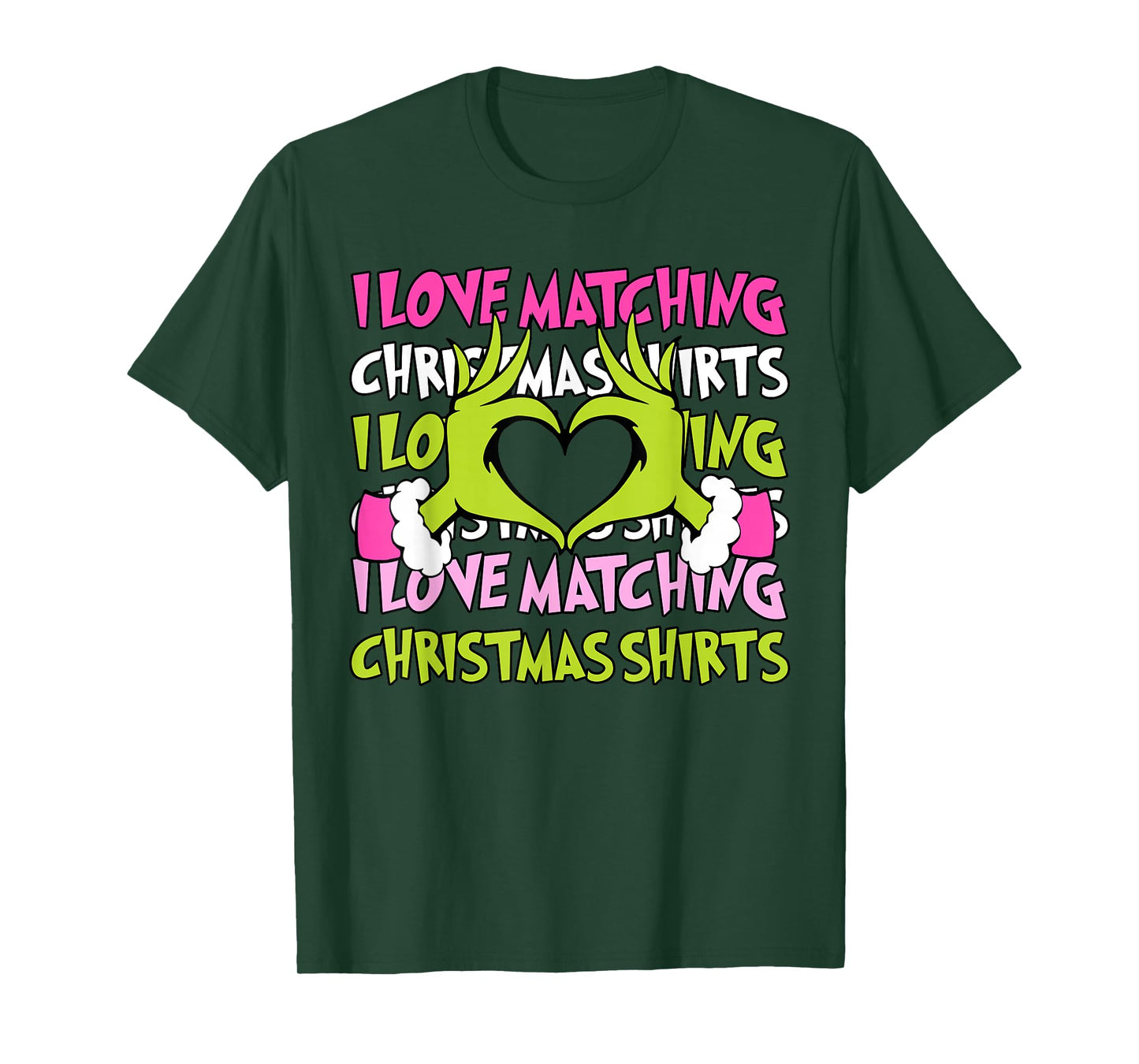 I Love Matching Christmas Shirts But I Don't Couples Holiday T-Shirt
