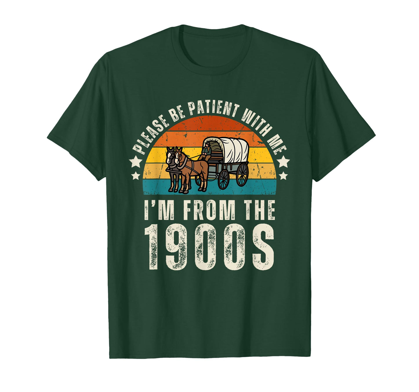 Please Be Patient With Me I'm From The 1900s Father's day T-Shirt