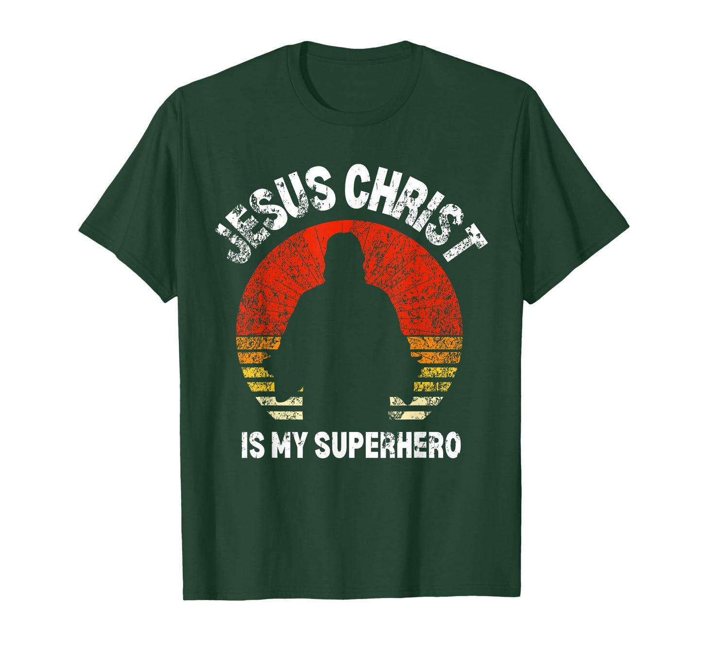 Jesus Christ Is My Superhero Jesus Kids Toddler Baby 5T 4T T-Shirt