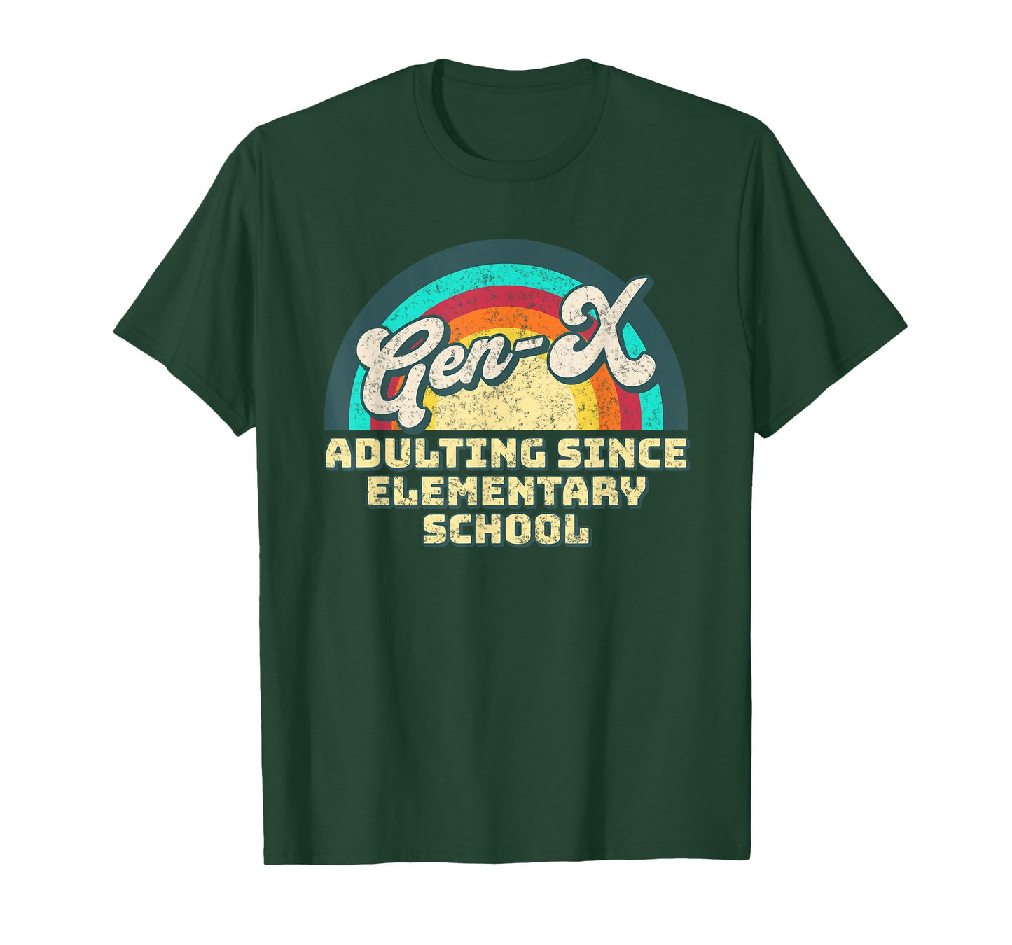 Gen X Adulting Since Elementary School Generation Xers T-Shirt
