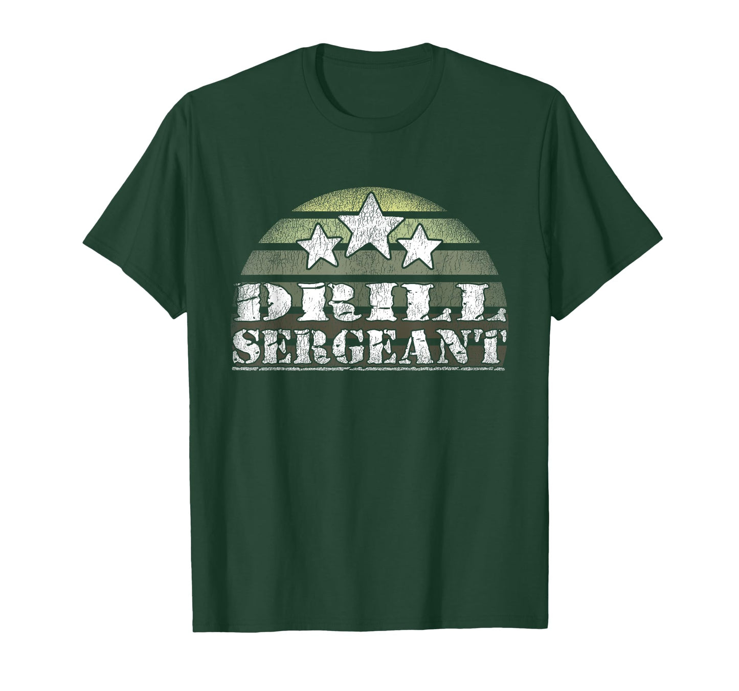Drill Sergeant Uniform Military Boot Camp T-Shirt