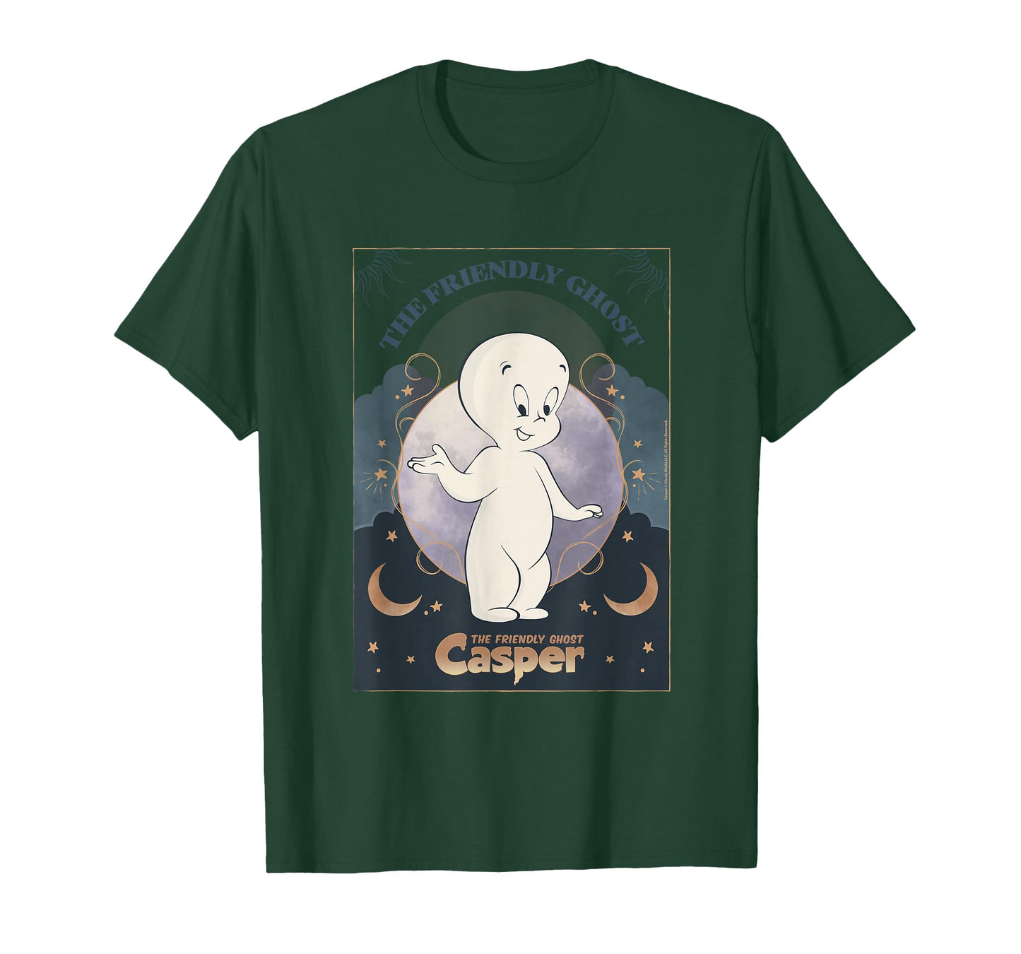 Casper The Friendly Ghost Moonlit Dream T-Shirt