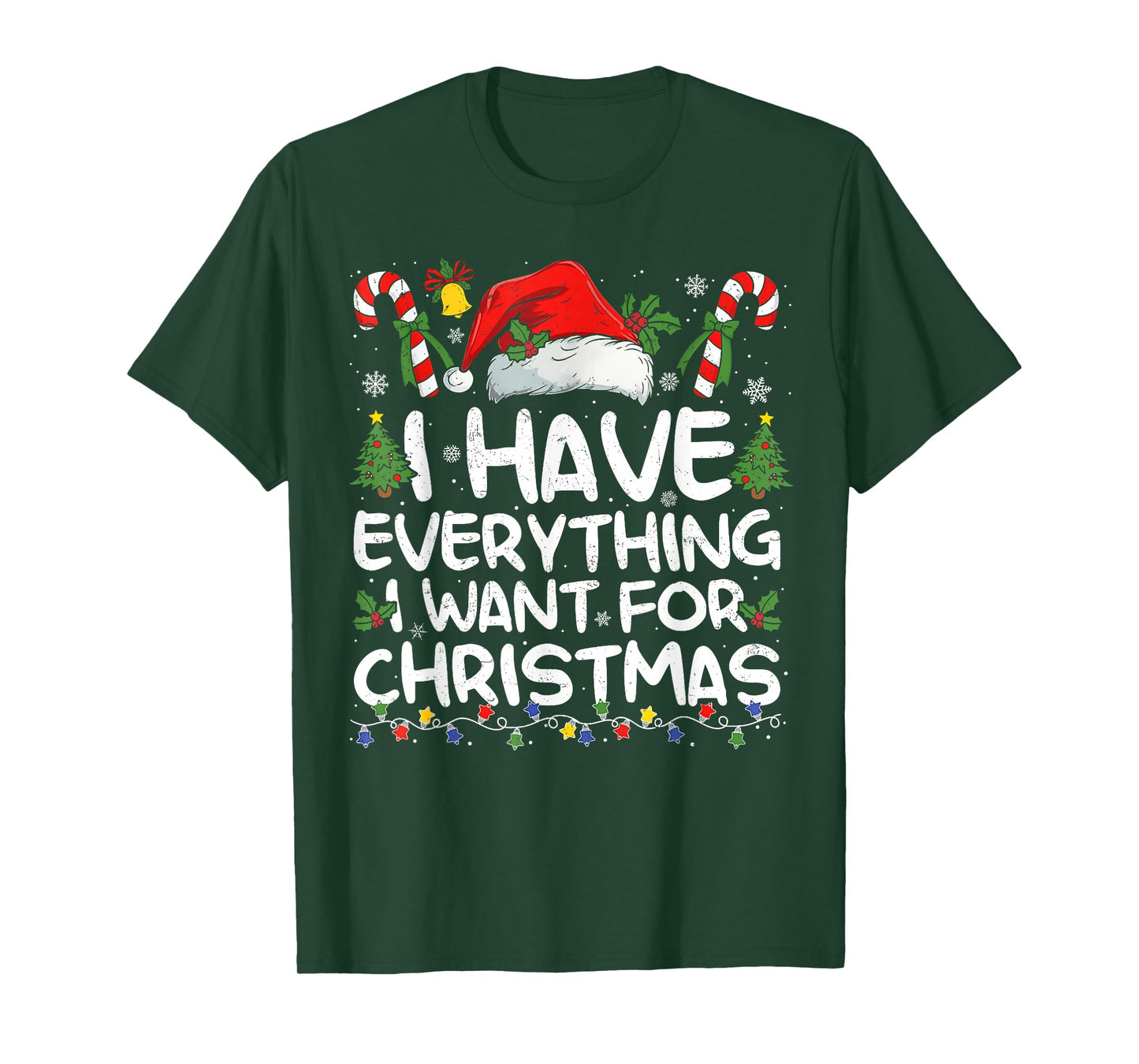 I Have Everything I Want for Christmas Its Me I'm Everything T-Shirt