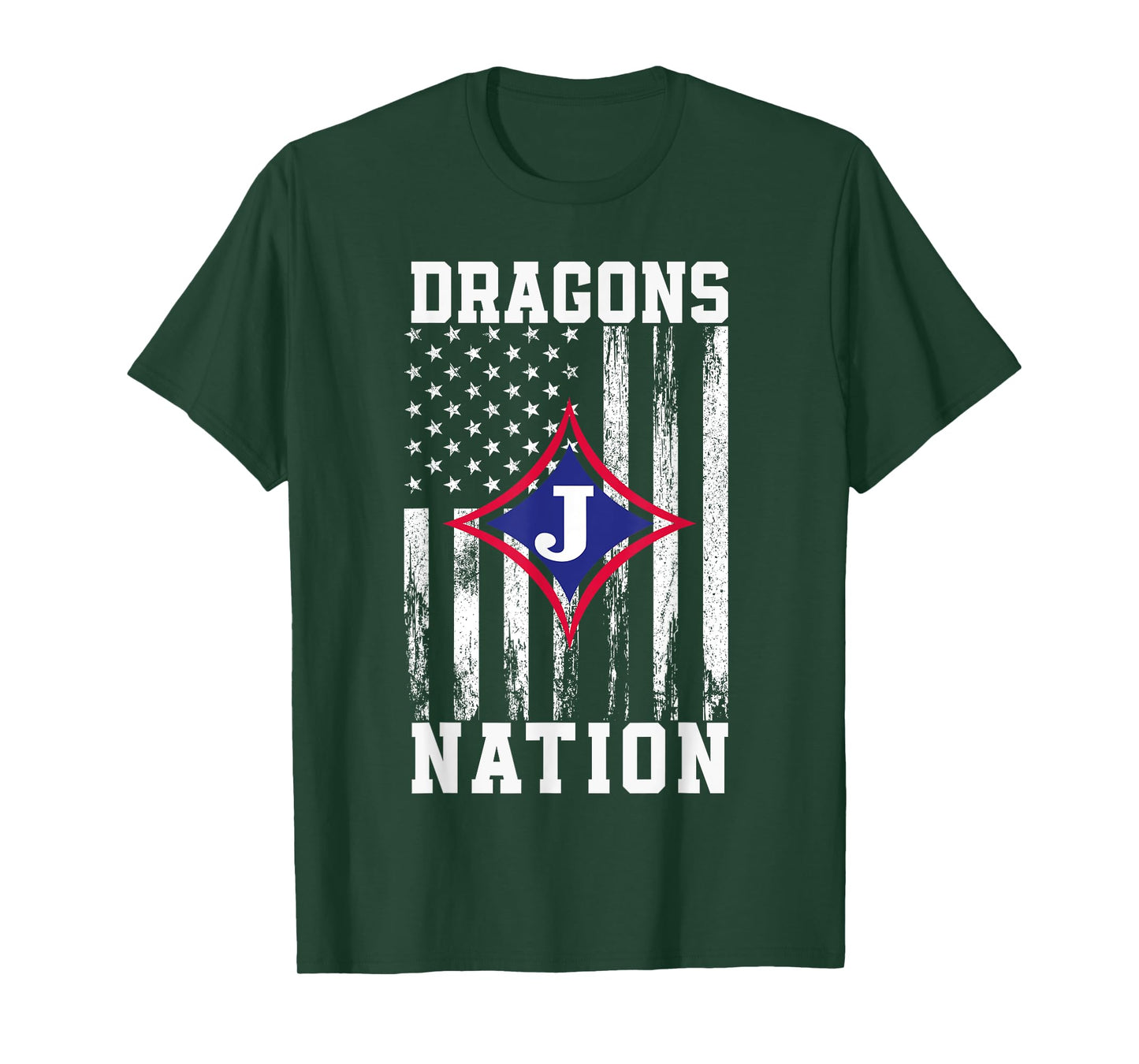 Jefferson Dragons Logo Nation HS T-Shirt